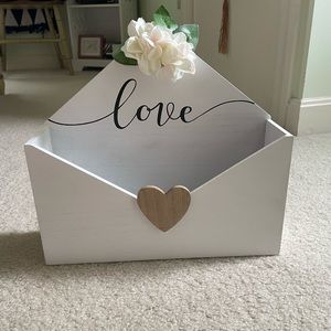 Wedding Wooden Card Box